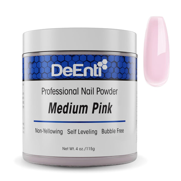 Acrylic Nail Powder, 2Oz Dark Pink Acrylic Powder Dip for Nails, Long Lasting Salon Quality, Bubble Free Professional Manicures, Fake Nails, Carving & Extensions