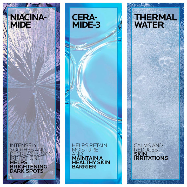 Toleriane Double Repair UV SPF Moisturizer for Face, Daily Facial Moisturizer with Sunscreen SPF 30, Niacinamide and Glycerin, Oil Free, Moisturizing Sun Protection