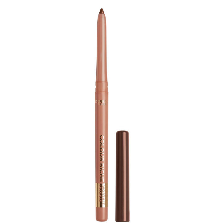 Colour Riche Lip Liner Pencil, Creamy Lip Liner with Omega 3 and Vitamin E, 601 Worth It (Pinky Nude)
