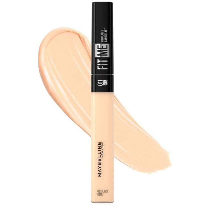 New York Fit Me Liquid Concealer Makeup, Natural Coverage, Lightweight, Conceals, Covers Oil-Free, Light, 1 Count (Packaging May Vary)