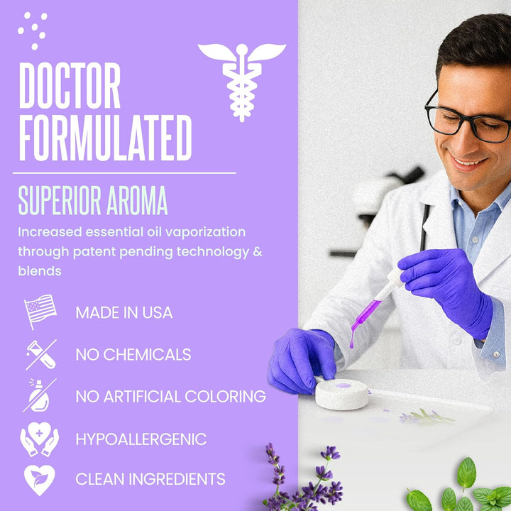 Shower Steamers Aromatherapy – Stocking Stuffers for Women, Teens and Wife – Christmas Gifts for Women and Teen Girls – White Elephant Gifts for Adults – 6 Tablets