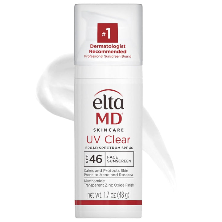 UV Clear Face Sunscreen SPF 46, Oil-Free Sunscreen with Zinc Oxide, Dermatologist Recommended