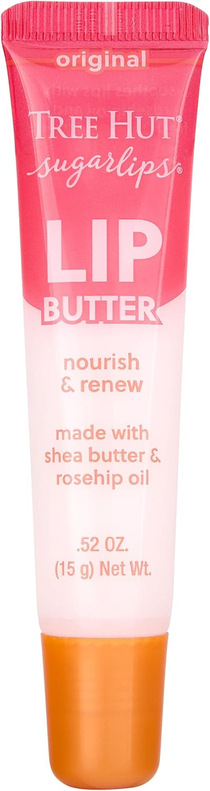 Sugarlips Lip Butter, Lock in Moisture & Nourish Skin for Full, Hydrated Lips, Essential Lip Care, 0.52 Fl Oz.