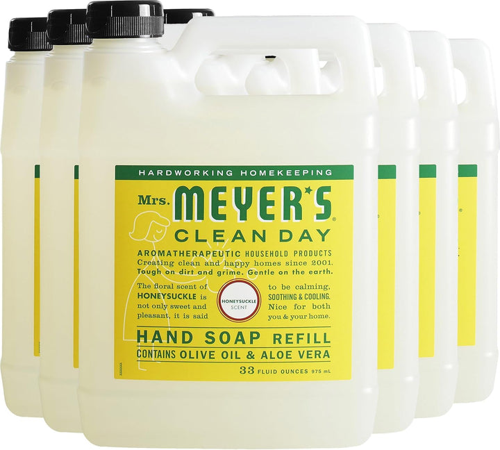 CLEAN DAY Liquid Hand Soap Refill, Cruelty Free and Biodegradable Formula, Lavender Scent, 33 Fl Oz (Pack of 1)