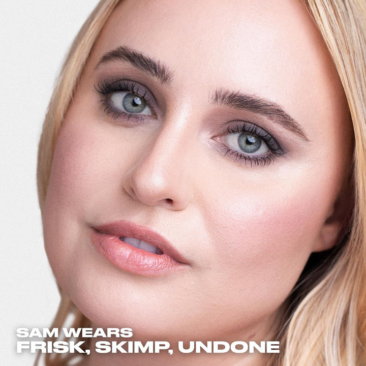 Naked 2 Basics Mini Eyeshadow Palette - 6 Matte Nude Shadows, Multi-Use Powder for Eye, Contour, or Brows, Ultra-Blendable Cool-Tone Neutrals, Long-Lasting Wear, Travel Makeup with Mirror