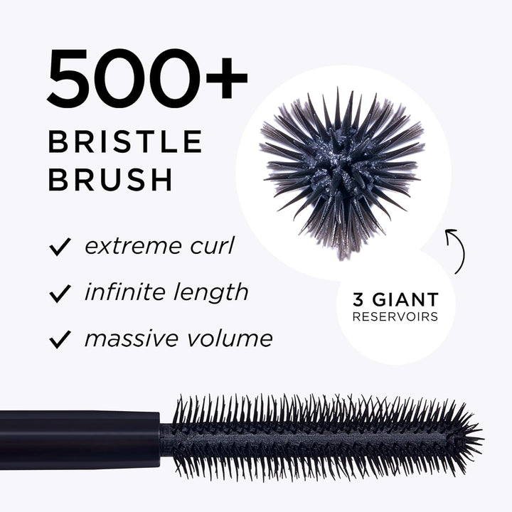 Tarte Maneater Waterproof Mascara – Extreme Curl, Volume & Length, Longwear, Cruelty Free