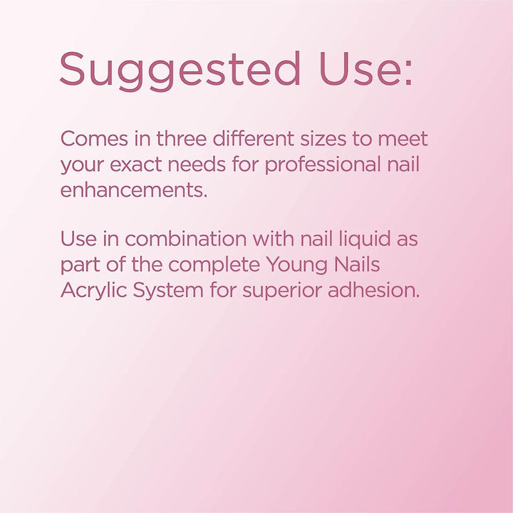 Acrylic Cover Powder - Self-Leveling Acrylic Nail Powder, Clear Nude Pink White Acrylic Powder for Nail Extenstion, Professional Grade, Superior Adhesion, Color - Flamingo, 45G