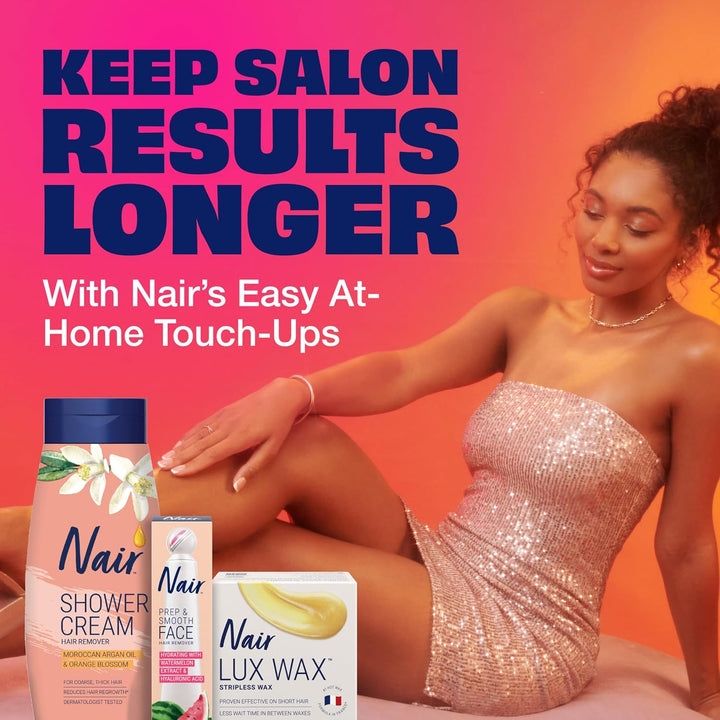 Glide on Hair Removal Cream, Arm, Leg, and Bikini Hair Remover, Depilatory Cream, 3.3 Oz Stick