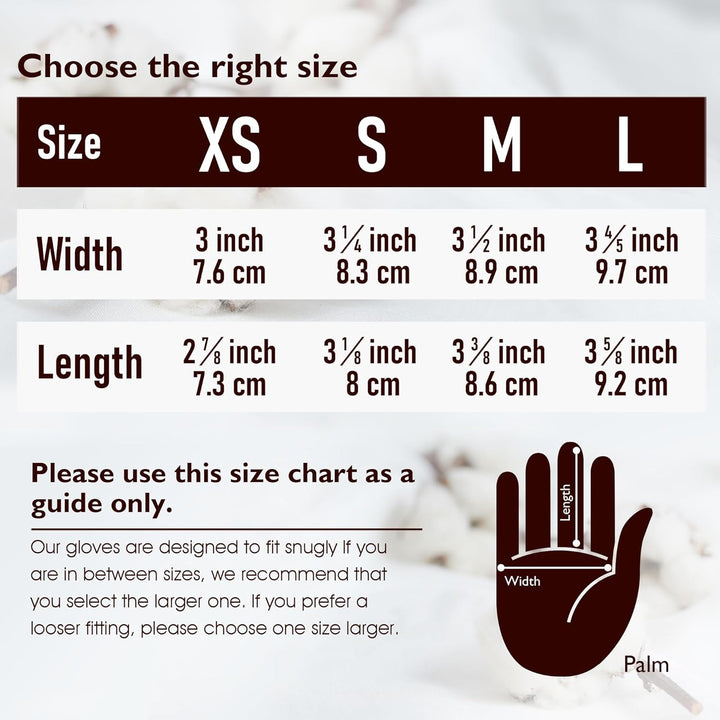 100% Cotton Gloves, 6 Pairs White Cotton Gloves for Dry Hands Moisturizing & Eczema, Overnight Lotion, Sleep & Spa Treatment for Women & Men, Breathable Work Glove Liners, Medium Size