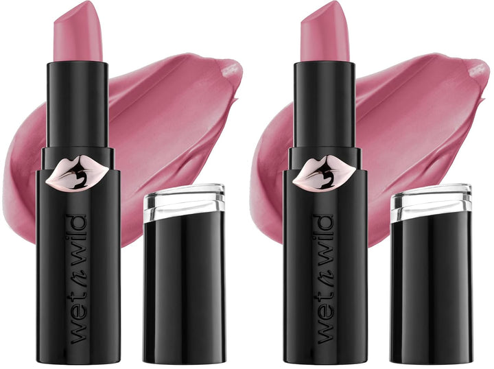 Mega Last Matte Lip Color, Semi Matte Hyaluronic Acid Infused, Long Lasting Full Coverage for a Nourishing Pout, Cruelty-Free & Vegan - Stoplight Red