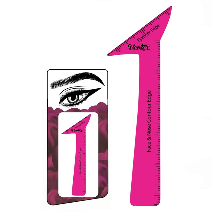 Eyeliner Stencils Pencil Liquid Waterproof Tool for Liner Makeup Brush Pen Stamp Thin Sharpener Cat Eyes Small Angled Wing Tip | Real Beginners Techniques Eye Shadow Lines Gel Eyebrow Pomade Black