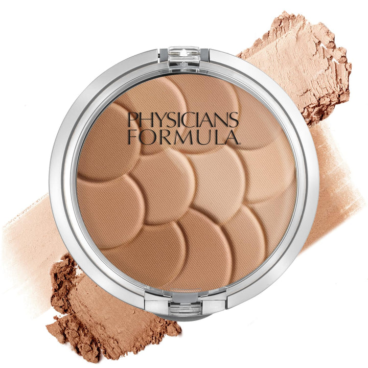 Powder Palette Multi-Colored Bronzer Bronzer, Dermatologist Tested, Clinicially Tested