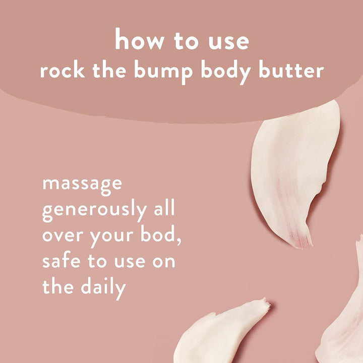 Honest Mama Body + Belly Bump Love Bundle | Moisturizing, Plant Based Oil + Stretch Mark Butter Cream