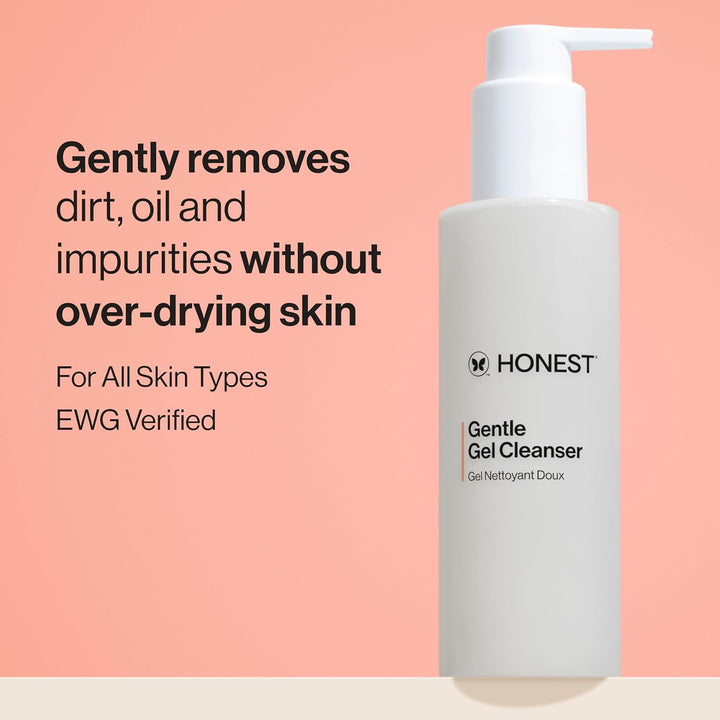 Gentle Gel Daily Face Cleanser | Calms, Refreshes, + Hydrates | Vegan + Safe for Sensitive Skin | 5 Fl Oz
