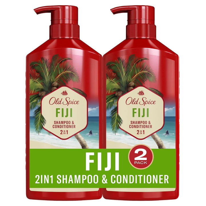 Swagger 2-In-1 Shampoo and Conditioner Set for Men, Cedarwood Lime Scent, Healthier, Fuller, More Moisturized Looking Hair, Barbershop Quality, 29.2 Fl Oz Each, Twin Pack