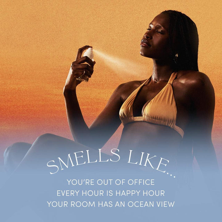 St. Barts Hair and Body Mist - Tropical-Scented Hair Perfume and Body Spray - Notes of Dragonfruit, Orange Blossom, Tuberose & Musk (3.3 Fl Oz)