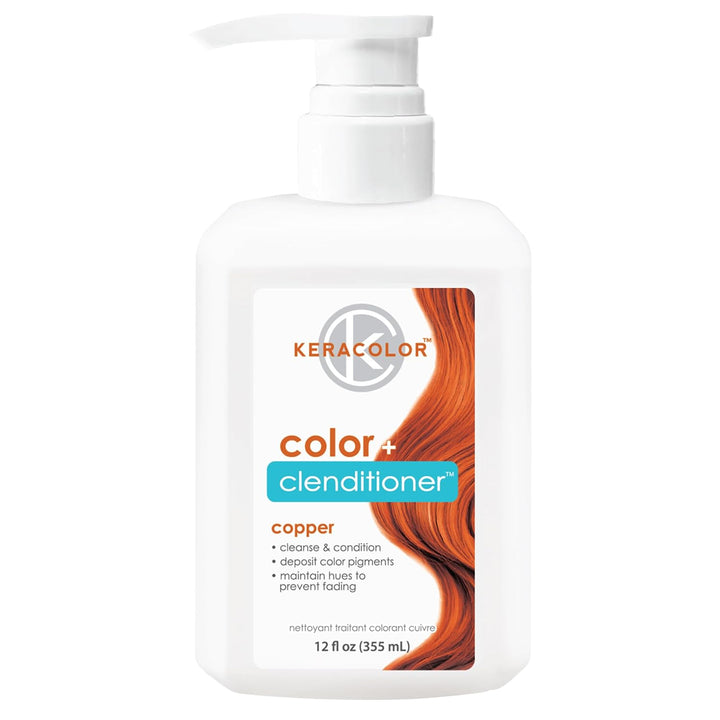 Color + Clenditioner 3-In-1 Color-Depositing Conditioner, Gently Cleanses & Conditions, Semi-Permanent Hair Color, 23 Shades, 12 Fl Oz