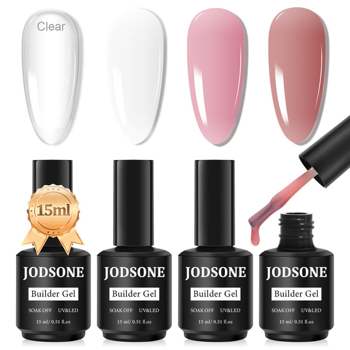 2 Bottles of Top Coat Base Coat Set No Wipe Foundation Combination Bright Surface at Home DIY Nail Salon Girl Gift