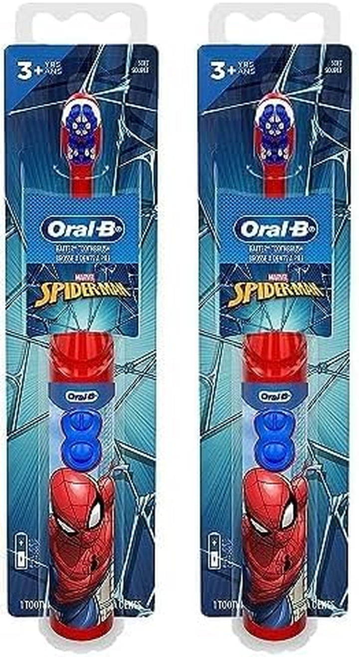 Kids Battery Power Electric Toothbrush Featuring Disney'S Frozen for Children and Toddlers Age 3+, Soft (Characters May Vary)