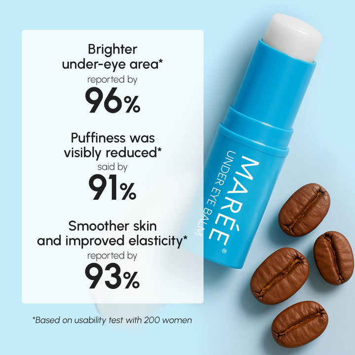 under Eye Balm Stick Hydrating - Retinol Caffeine under Eye Brightener Stick for Older Women - Collagen under Eye Cream for Dark Circles & Wrinkles - Skin Care Treatment Moisturizer