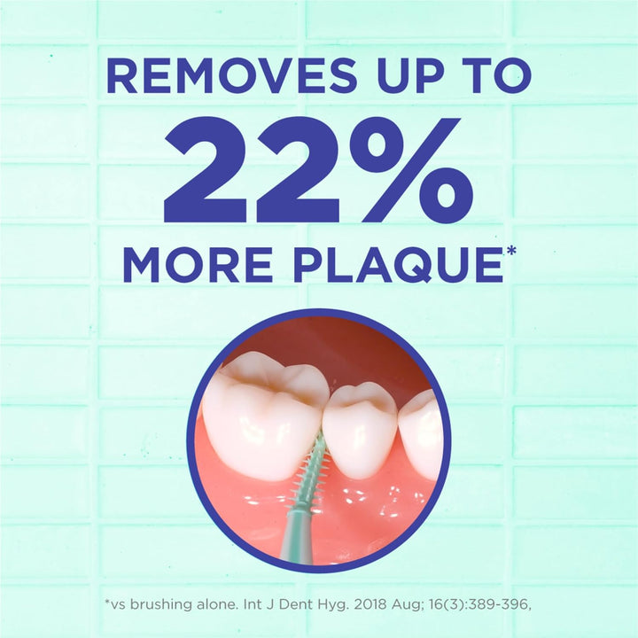 Soft-Picks Advanced, Easy to Use Dental Picks for Teeth Cleaning and  Health, Disposable Interdental Brushes with Convenient Carry Case, Dentist Recommended Dental Picks, 90 Count (Pack of 3)