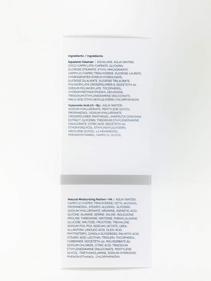 The Ordinary the Daily Set, Daily Skincare Routine with Squalane Cleanser, Hyaluronic Acid 2% + B5, and Natural Moisturizing Factors + HA | Skin Care Set