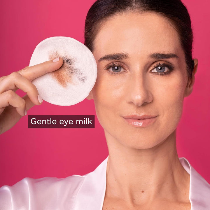 Eye Makeup Remover | Hydrating & Soothing Gentle Cleansing Milk with Linden & Honey, 100 Ml / 3.38 Oz