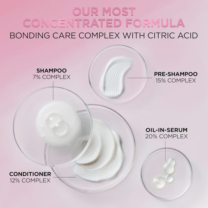 Everpure Sulfate-Free Vegan Hair Care Kit - Shampoo and Conditioner to Strengthen and Repair Hair Bonds (Packaging May Vary)