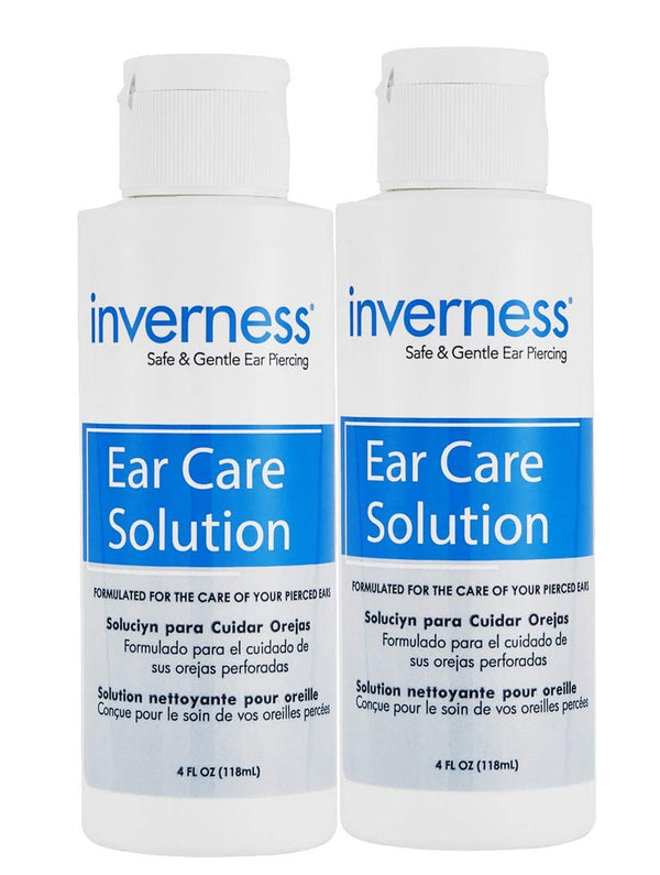 after Piercing Ear Care Solution 4 Oz 2-Pack – Gentle Piercing Care for Newly Pierced Ears