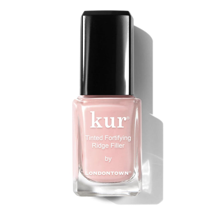 Kur Nail Ridge Filler - Smoother - Strengthener - Filler for Damaged Uneven Nails - Fortifying, Self Leveling Base, Vegan, Cruelty Free, Paraben Free, 0.4 Fl Oz