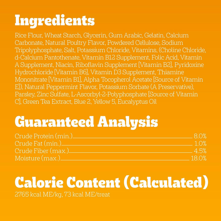 Dentastix Large Breed Dog Treats, Fresh Flavor, 1.46 Lb. Bag (28 Treats)