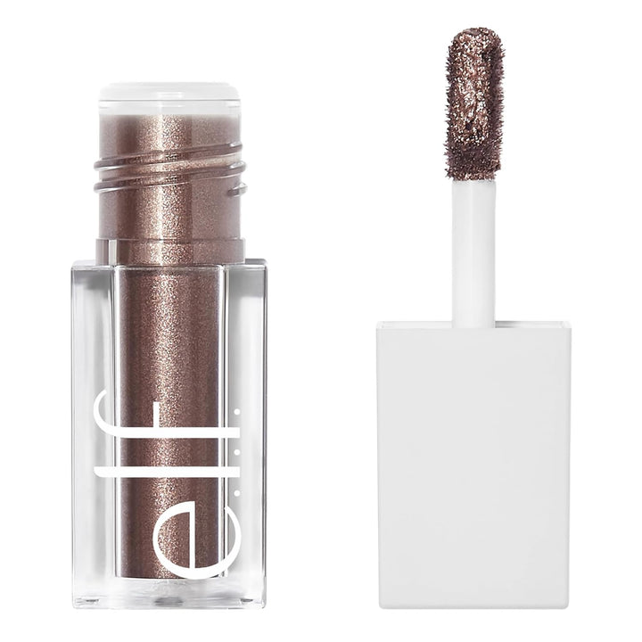 Liquid Metallic Eyeshadow, Quick-Drying, Long-Lasting, Gel-Based Formula for One-Swipe Pigmented Coverage, Vegan & Cruelty-Free, Aurora
