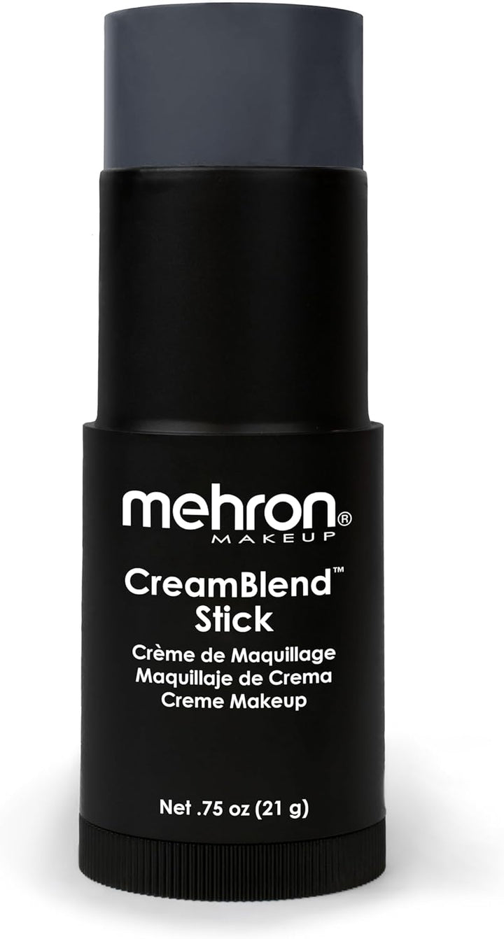Makeup Creamblend Stick | Face Paint, Body Paint, & Foundation Cream Makeup | Perfect for Halloween .75 Oz (21 G) (White)