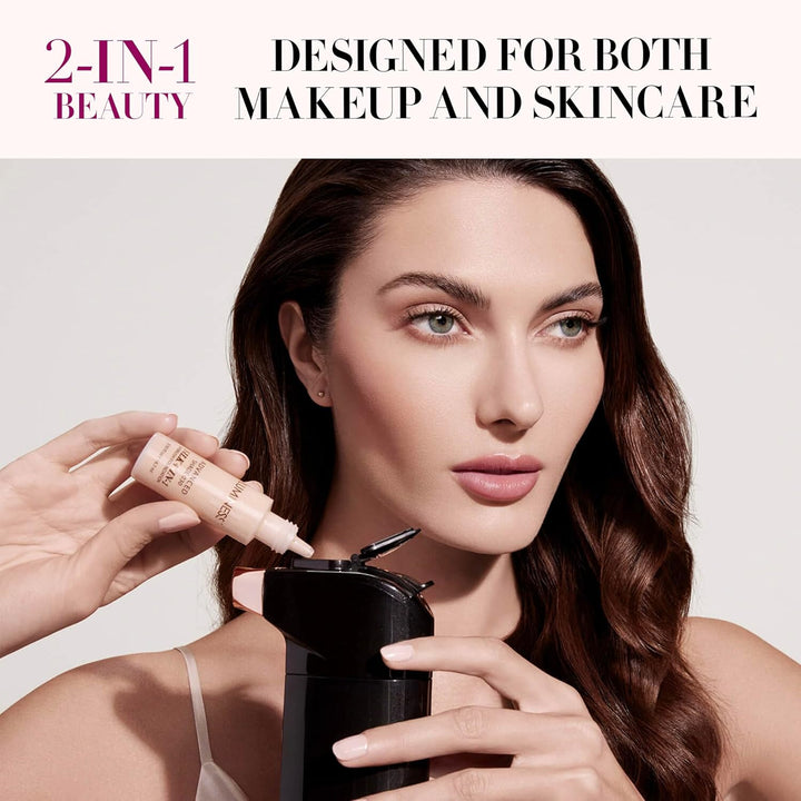 Breeze 2 Airbrush Makeup System - Rechargeable Airbrush Kit - Cordless Spray-On Make up Airbrush Kit - Portable Makeup Sprayer with No-Mess Tip - Airbrush Foundation Kit