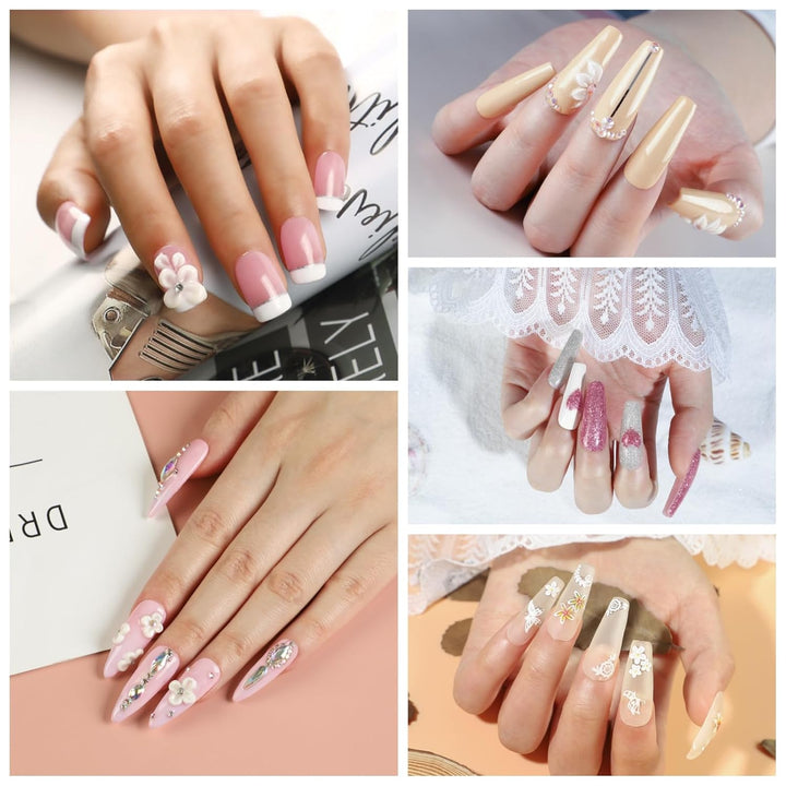 Acrylic Nail Kit for Beginners with Everything Nude Pink Clear Acrylics Powder with U V Light Glitter Decorations Professional Nails Kit Acrylic Set Gift for Women
