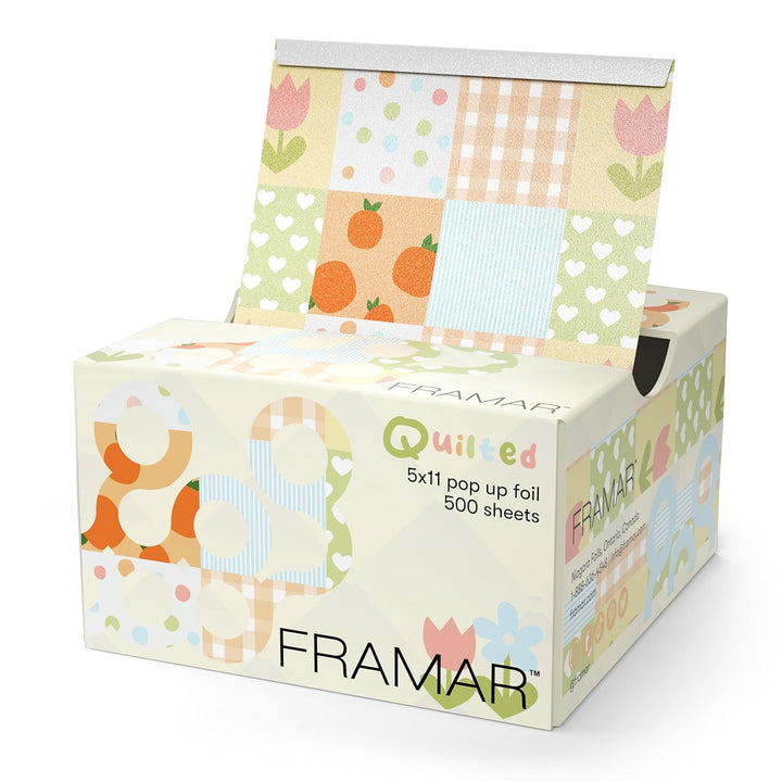 Silver Hair Foils for Highlighting - Pop up Hair Foil for Hair Highlighting, Highlight Foils for Hair, Aluminum Foil Sheets, Salon Foils for Hair Stylist, Non Slip 500 Pop up Foil Sheets