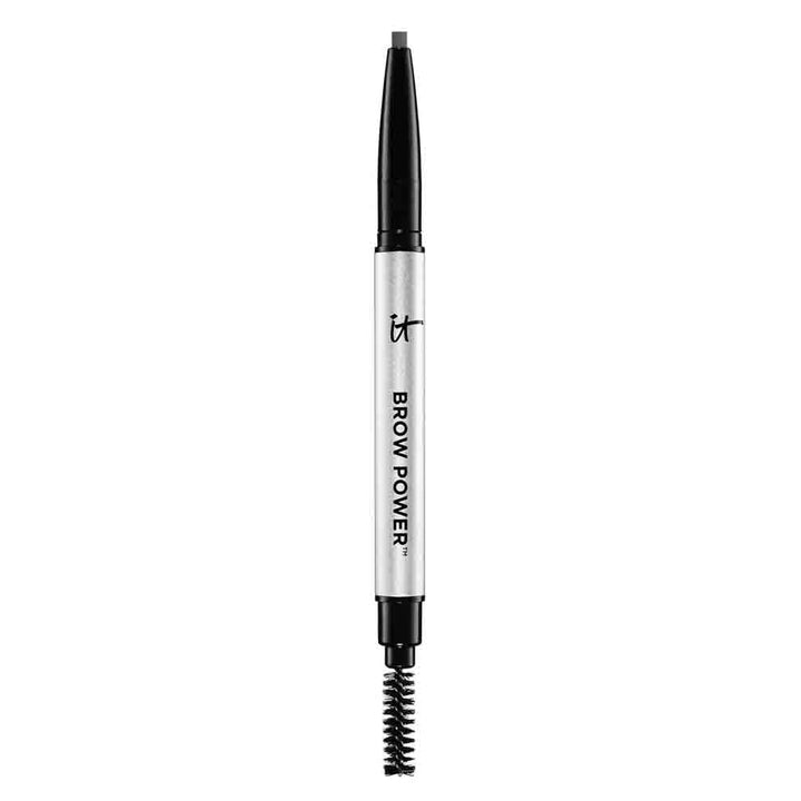 Brow Power Eyebrow Pencil - Universal Shades - Long-Lasting, Budge-Proof Formula - with Biotin - Natural-Looking Brows - Built-In Spoolie Brush