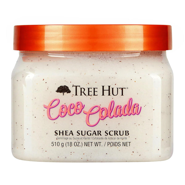Coco Colada Shea Sugar Scrub, 18 Oz, Ultra Hydrating and Exfoliating Scrub for Nourishing Essential Body Care