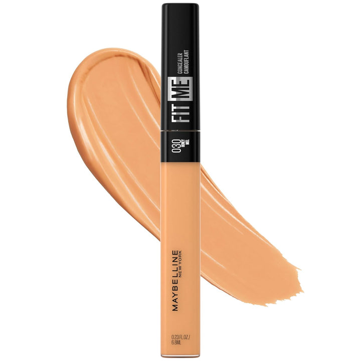 New York Fit Me Liquid Concealer Makeup, Natural Coverage, Lightweight, Conceals, Covers Oil-Free, Light, 1 Count (Packaging May Vary)
