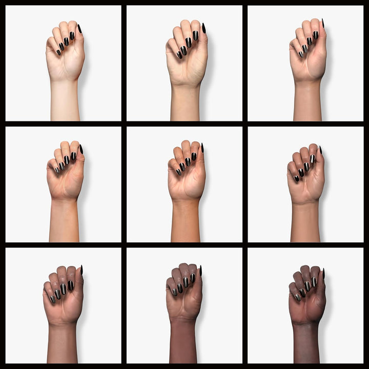 Insta-Dri, Back to Black, Quick Dry, Long Lasting, Opaque, Shinyblack Nail Polish