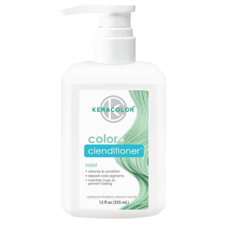 Color + Clenditioner 3-In-1 Color-Depositing Conditioner, Gently Cleanses & Conditions, Semi-Permanent Hair Color, 23 Shades, 12 Fl Oz