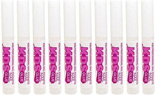 10 Pcs  Nail Tip Glue - Adhesive Super Bond for Acrylic Nails Tips - 0.07 Oz for Each Glue
