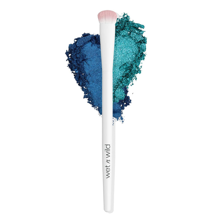 Eyebrow and Liner Brush, Dual-Ended Angled Bristles with Ergonomic Handle for Comfortable Precision Control
