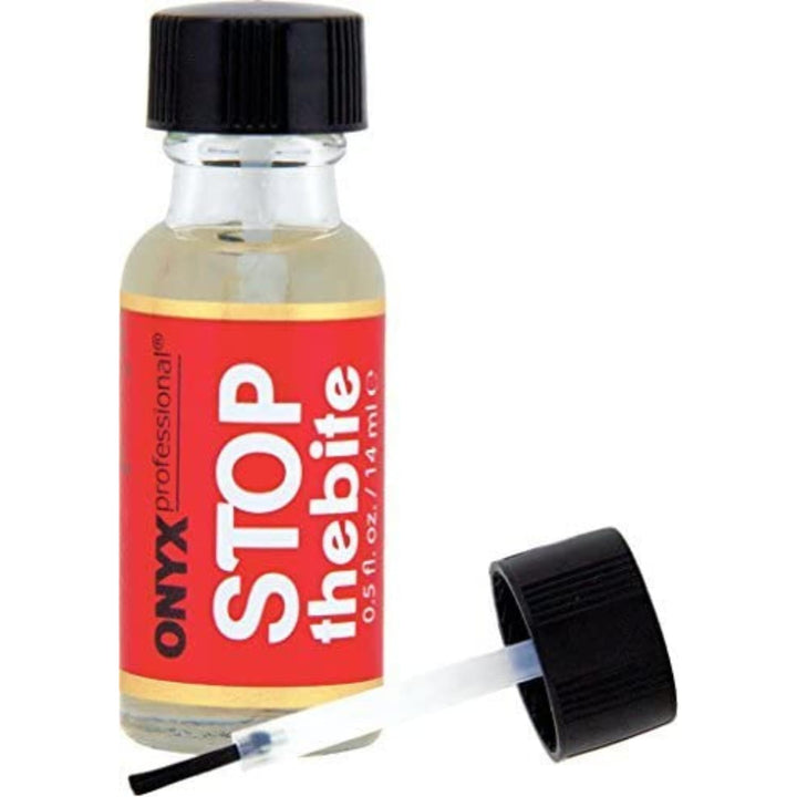 Stop the Bite Nail Biting Prevention Polish, 0.5 Fl Oz - Made in USA, Stop Nail Biting, No Bite Nail Polish, Thumb Sucking Deterrent