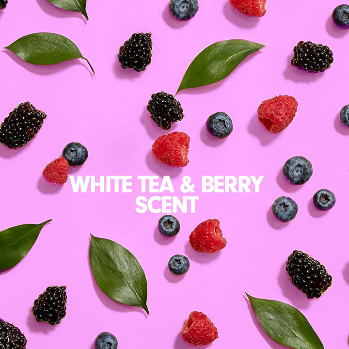 Antibacterial Liquid Hand Soap Refill, White Tea & Berry Scented Hand Soap, 50 Ounce(Packaging May Vary)