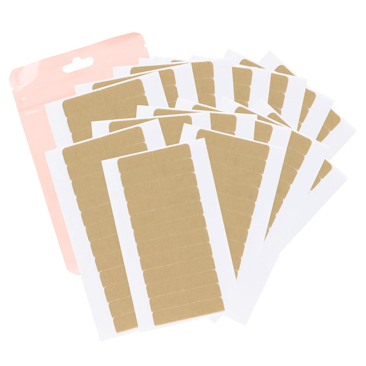 Hair Extension Tape Double Sided Adhesive Replacement Tape, Professional Strong Tapes for Tape in Hair Extensions 72Pcs, 1.6 * 0.3Inch per Piece