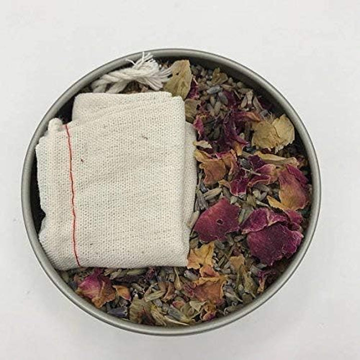Relaxation Herbal Bath Soak - Tub Tea - Rose Lavender Hops