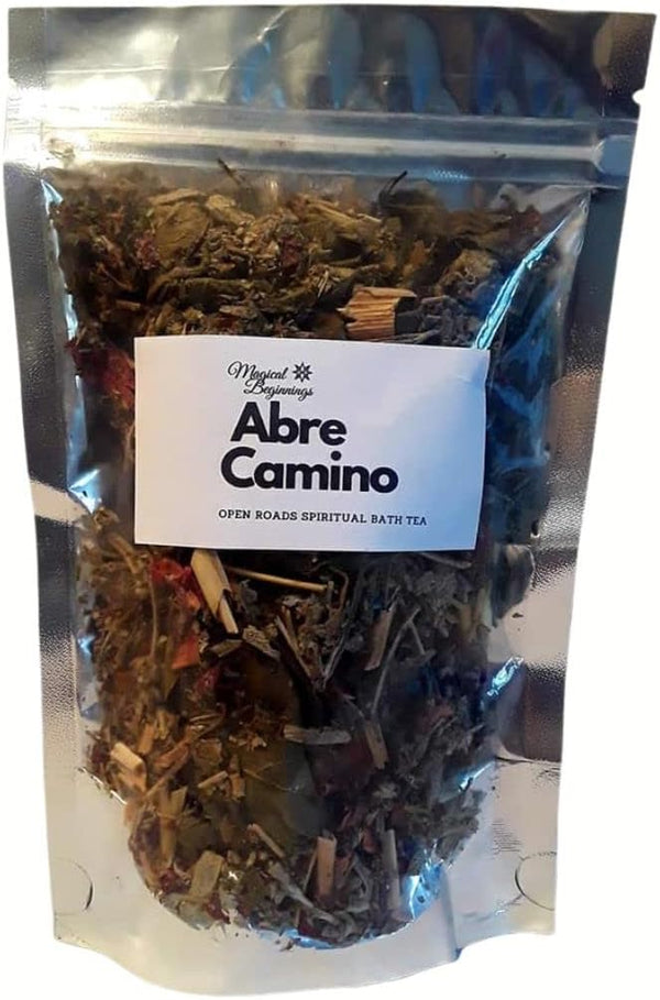 Abre Camino Open Roads Herbal Bath Tea, Spiritual Bath Herbs