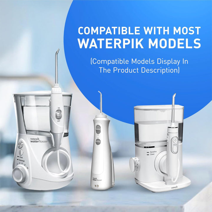 Water Flosser Replacement Tips for Waterpik, Replacement Heads for Waterpik (6 Classic Jet Tips)