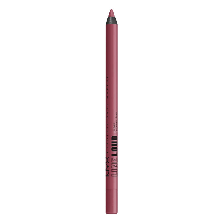 Line Loud Lip Liner, Longwear and Pigmented Lip Pencil with Jojoba Oil & Vitamin E - Rebel Kind (Chocolate Brown)